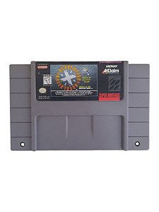 REVOLUTION X, MUSIC THE WEAPON - FEATURING AEROSMITH - USADO - SUPER NINTENDO