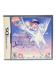 DORA SAVES THE SNOW PRINCESS - USADO - NINTENDO DS