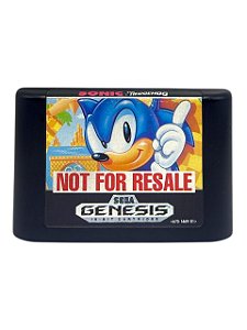 SONIC THE HEDGEHOG - USADO - SEGA GENESIS
