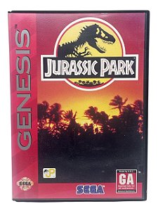 JURASSIC PARK - USADO - SEGA GENESIS