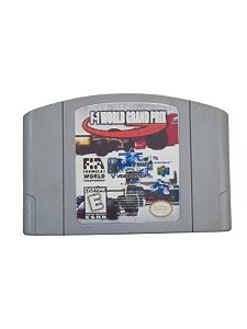 F-1 WORLD GRAND PRIX - ART RELABEL - USADO - NINTENDO 64
