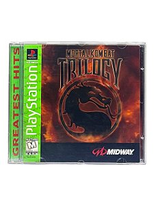 GREATEST HITS - MORTAL KOMBAT TRILOGY - USADO - PS1