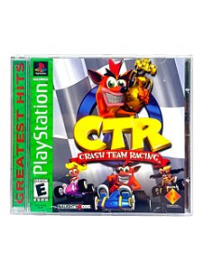 GREATEST HITS - CRASH TEAM RACING - USADO - PS1