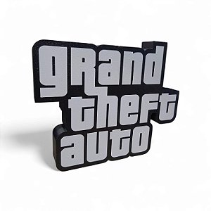 PLACA DECORATIVA - GTA