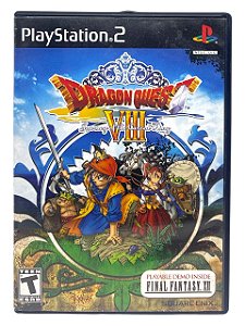 DRAGON QUEST VIII: JOURNEY OF THE CURSED KING - USADO - PS2