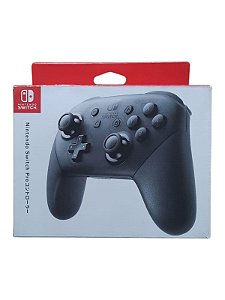 CONTROLE PRO NINTENDO SWITCH - C/ CAIXA - USADO