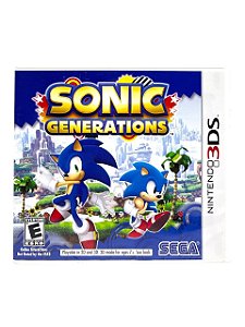 SONIC GENERATIONS - USADO - NINTENDO 3DS