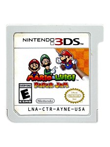 MARIO & LUIGI PAPER JAM - APENAS MIDIA - USADO - NINTENDO 3DS