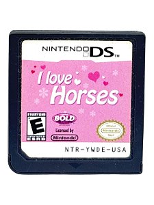 I LOVE HORSES - APENAS MÍDIA - USADO - NINTENDO DS