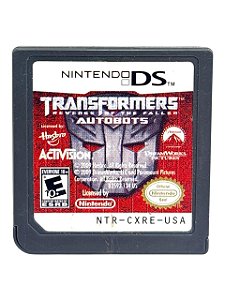 TRANSFORMERS: AUTOBOTS - APENAS MÍDIA - USADO - NINTENDO DS