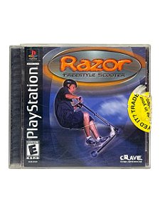 RAZOR FREESTYLE SCOOTER - C/ DETALHES - USADO - PS1