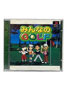 MINNA NO GOLF - JP - USADO - PS1