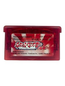 POKÉMON RUBY - JP - USADO - GAME BOY ADVANCE