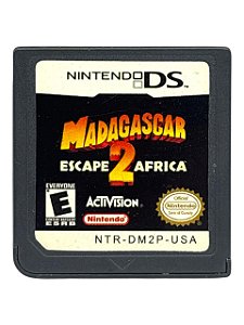 MADAGASCAR: ESCAPE 2 AFRICA - APENAS MÍDIA - USADO - NINTENDO DS