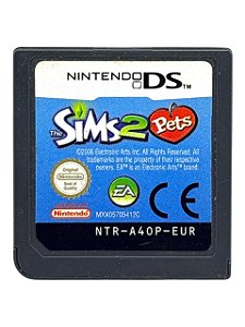 THE SIMS 2: PETS - APENAS MÍDIA - USADO - NINTENDO DS