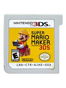 SUPER MARIO MAKER 3DS - APENAS MÍDIA - USADO - NINTENDO 3DS