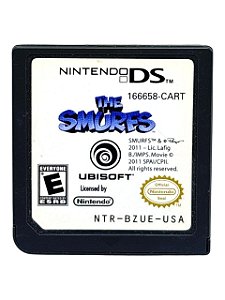 THE SMURFS - APENAS MÍDIA - USADO - NINTENDO DS