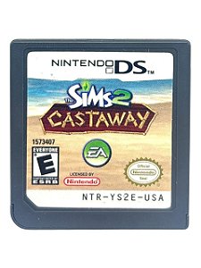 THE SIMS 2: CASTAWAY - APENAS MÍDIA - USADO - NINTENDO DS