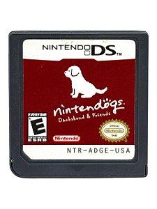NINTENDOGS: DACHSHUND & FRIENDS - APENAS MÍDIA - USADO - NINTENDO DS