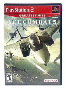 GREATEST HITS - ACE COMBAT 5 THE UNSUNG WAR - USADO - PS2