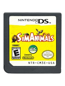 SimANIMALS - USADO - APENAS MÍDIA - NINTENDO DS