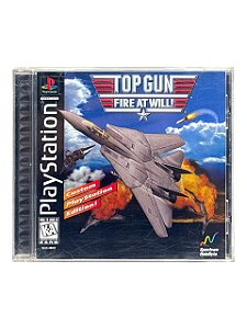 TOP GUN: FIRE AT WILL! - USADO - PS1