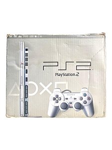 CONSOLE PLAYSTATION 2 SLIM - SILVER - USADO
