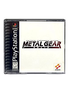 METAL GEAR SOLID - USADO - PS1