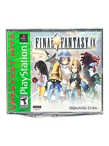 GREATEST HITS - FINAL FANTASY IX - NOVO - PS1