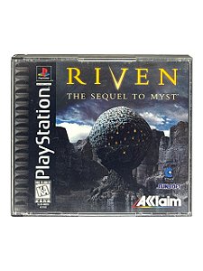 RIVEN THE SEQUEL TO MYST - USADO - PS1