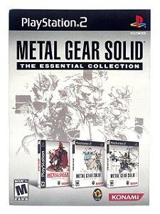 METAL GEAR SOLID: THE ESSENTIAL COLLECTION - USADO - PS2
