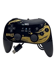 CONTROLE PRO NINTENDO WII EDITION: SAMURAI WARRIORS 3 - USADO