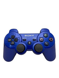 CONTROLE SONY PS3 - AZUL - USADO