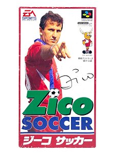 ZICO SOCCER - COMPLETO - JP - USADO - SUPER FAMICOM