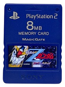 MEMORY CARD 8MB GUNDAM: A.E.U.G. VS. TITANS. - USADO - PLAYSTATION 2