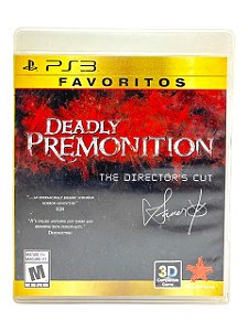 FAVORITOS - DEADLY PREMONITION: THE DIRECTOR´S CUT - USADO - PS3