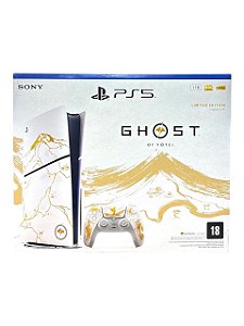 CONSOLE PLAYSTATION 5 COM LEITOR DE DISCO - GHOST OF YOTEI - NOVO