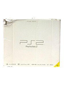 CONSOLE - PLAYSTATION 2 EDIÇÃO PEARL WHITE - USADO