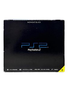 CONSOLE - PLAYSTATION 2 MIDNIGHT BLACK/ SEM MANUAL - USADO