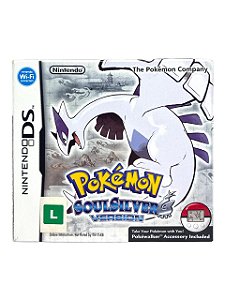 POKÉMON SOUL SILVER VERSION + POKÉWALKER - USADO - NINTENDO DS