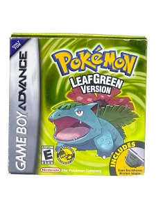 POKÉMON LEAFGREEN VERSION - USADO - GAME BOY ADVANCED