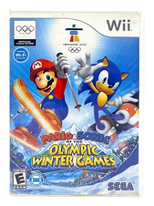 MARIO & SONIC AT THE OLYMPIC WINTER GAMES - USADO - NINTENDO Wii