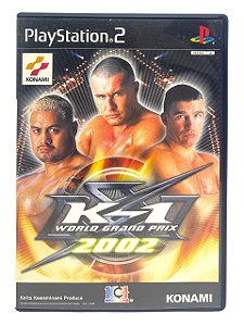 K-1 WORLD GRAND PRIX 2002 - JP - USADO - PS2