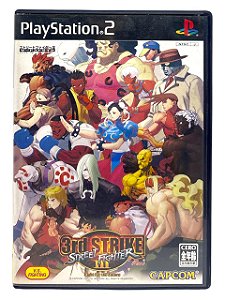 STREET FIGHTER 3RD STRIKE - JP - USADO - PS2