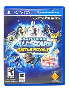 PLAYSTATION ALL-STARS BATTLE ROYALE - USADO - PSVITA