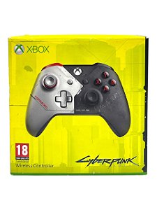 CONTROLE CYBERPUNK 2077 LIMITED EDITION - XBOX ONE - USADO