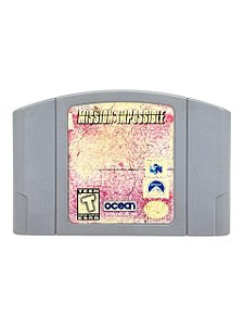 MISSION IMPOSSIBLE - C/ DETALHES - USADO - NINTENDO 64