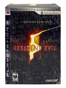 EDIÇÃO DE COLECIONADOR RESIDENT EVIL 5 - USADO - PS3