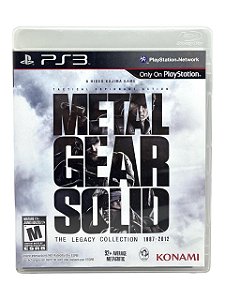 METAL GEAR SOLID THE LEGACY COLLECTION  - USADO - PS3