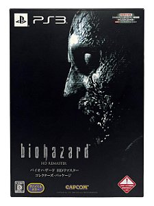 EDIÇÃO DE COLECIONADOR RESIDENT EVIL (BIOHAZARD) HD REMASTER JP  - USADO - PS3